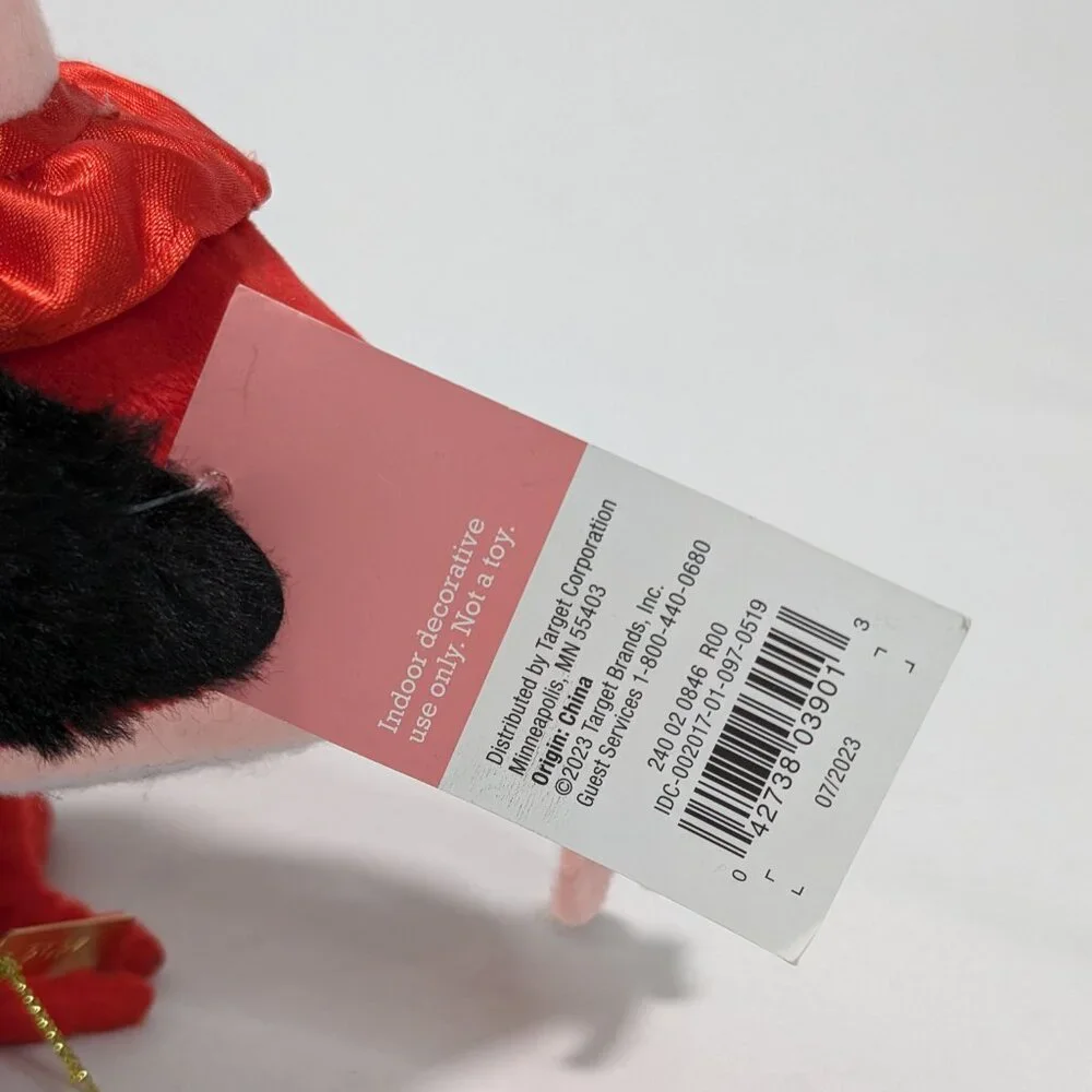 New NWT Spritz Kingsley King Of Hearts Bird Feathery Friends Love Target 2023